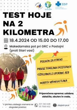 TEST HOJE V POSTOJNI